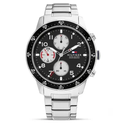 Tommy Hilfiger Jimmy Chronograph Black Dial Men's Watch Watch